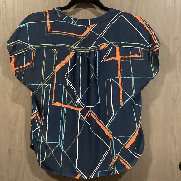 Banana Republic Factory Navy with Random Graphic Pattern - Picture 2 of 4